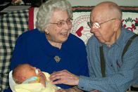 The first great-grandchild on either side!  May 2003