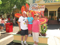 Taking Audrey on a special trip, Dollywood, May 2010